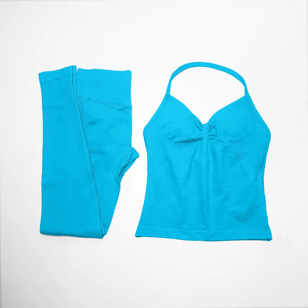 Komplet "Dynamic Longline" (Przedłużany Top + Legginsy)