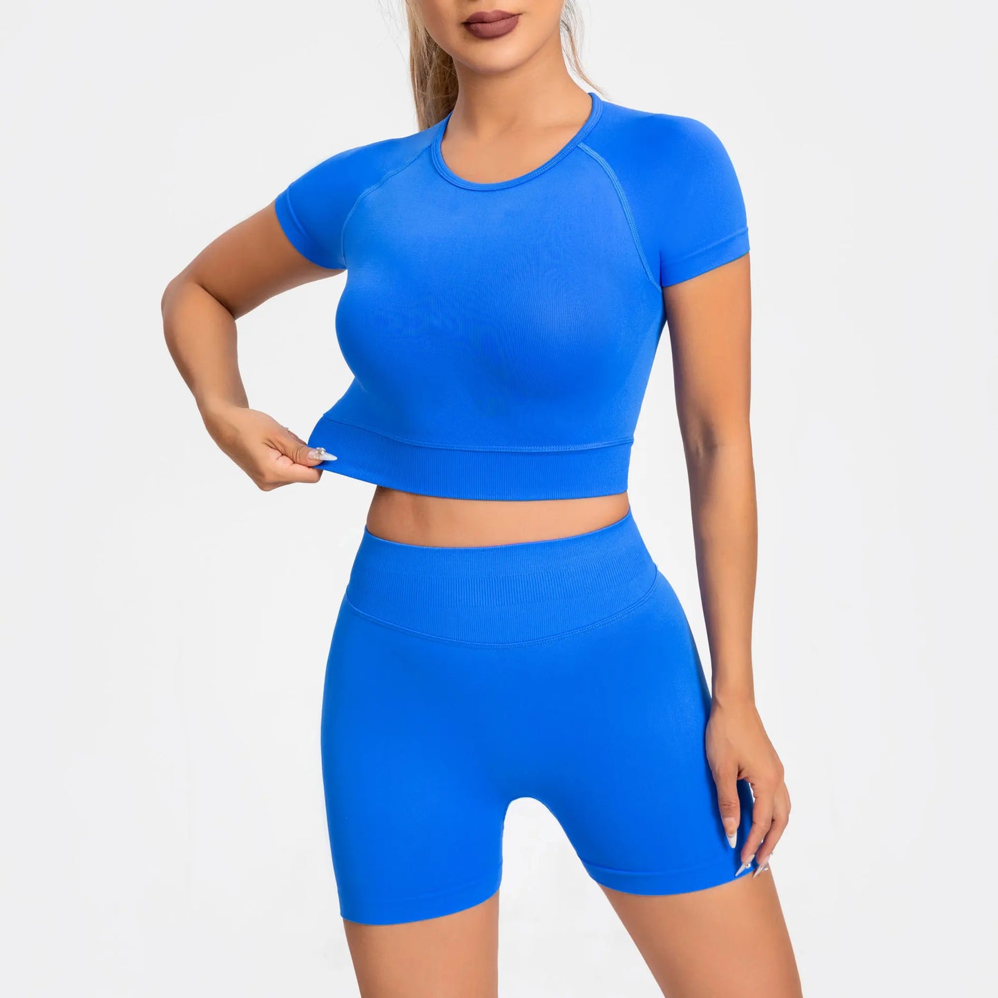 Crop Top Bezszwowy "Seamless Core"