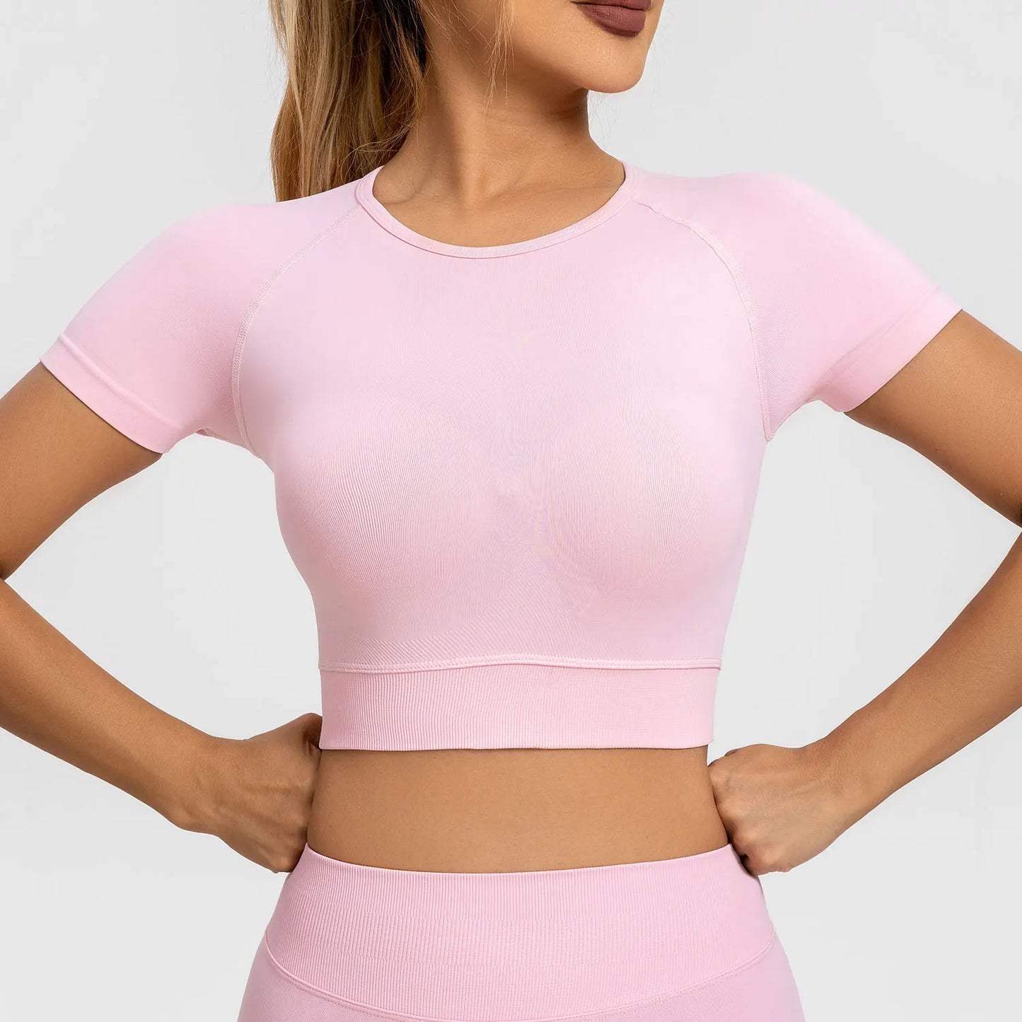 Crop Top Bezszwowy "Seamless Core"
