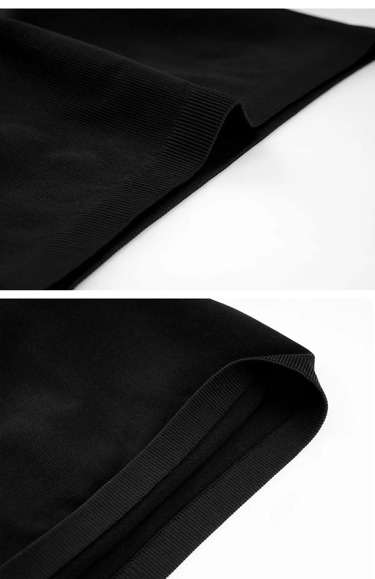 Crop Top "Contrast Edge"