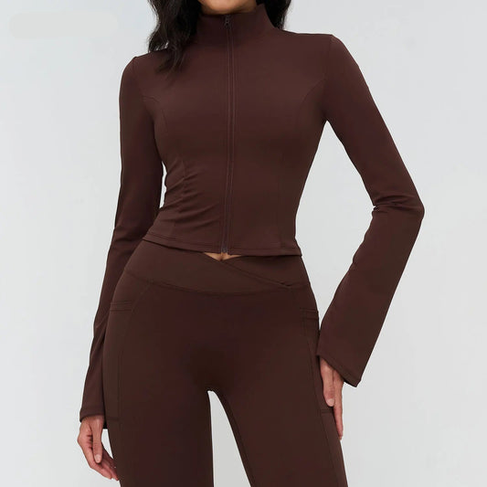 Krótka Bluza "Contour Zip"